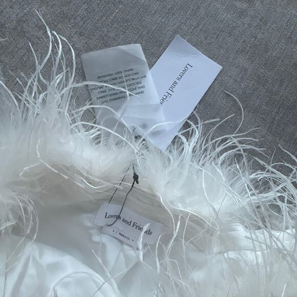 NWT Lovers and Friends Moira Mini Dress in White - Picture 3 of 4